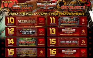 red revolution woche1 2021 Red Revolution ab morgen - Feiert mit der Community die Alarmstufe Rot Serie